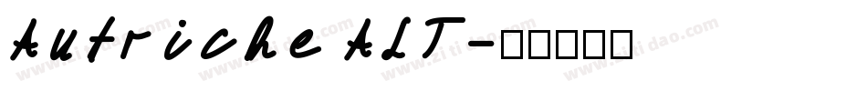 Autriche ALT字体转换